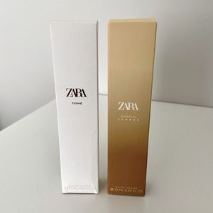 Zara travel size perfume bundle - Femme & Oriental Summer